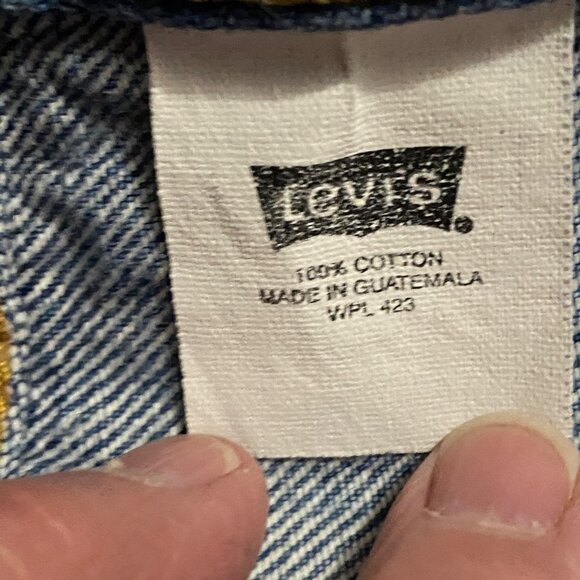 Levis Vintage 501XX Original Fit Button-Fly Jeans 36 x 30  Blue Denim - Picture 11 of 14